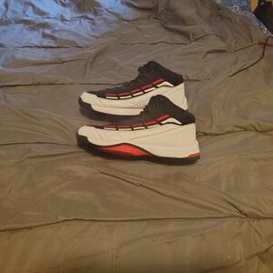 Fila Red and Black Athletic Shoes Modern Design